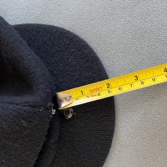 Polo Ralph Lauren Men Black Wool Flat Cap - Picture 10 of 12